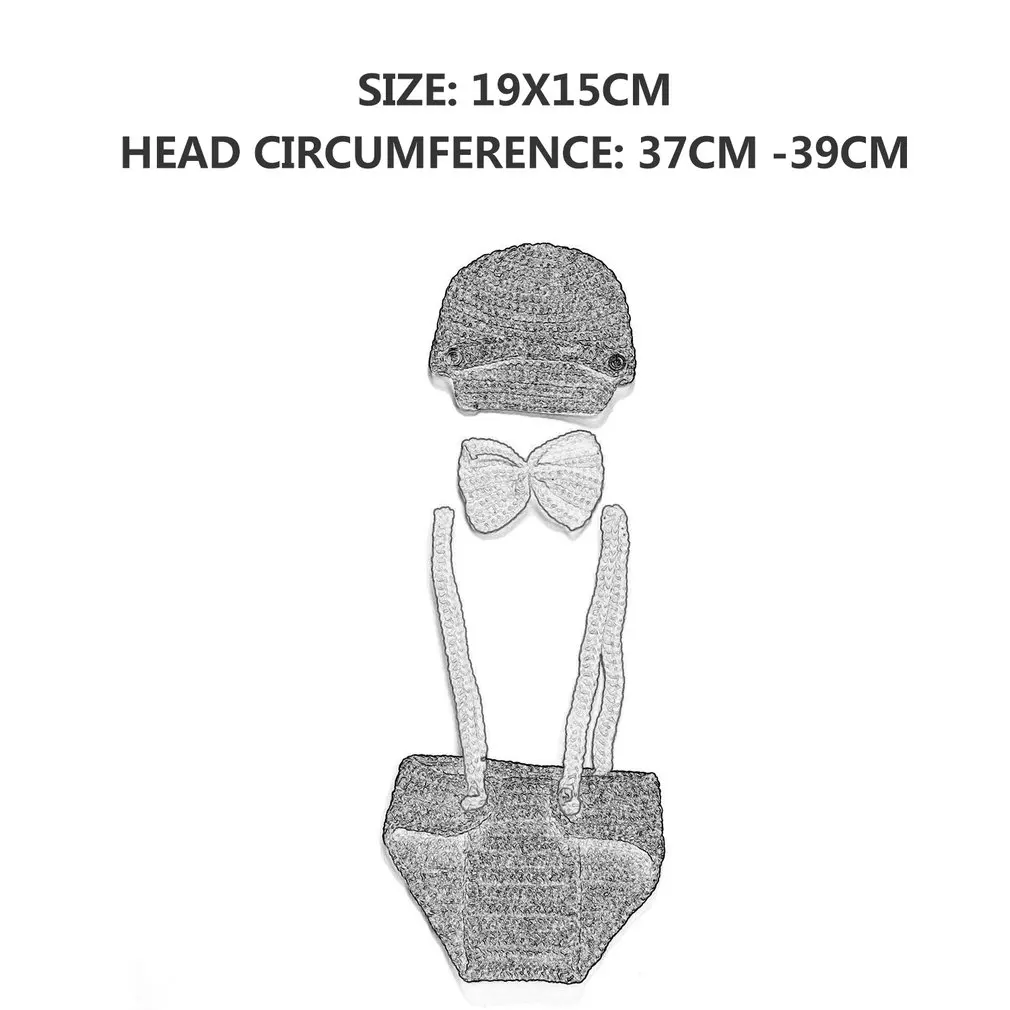 Newborn Baby Photography Props Crochet Wool Outfit Bowtie Hat Set for Boys Girls Photography Costume Photo Accessories
Newborn Baby Photography Props Crochet Wool Outfit Bowtie Hat Set for Boys Girls Photography Costume Photo Accessories