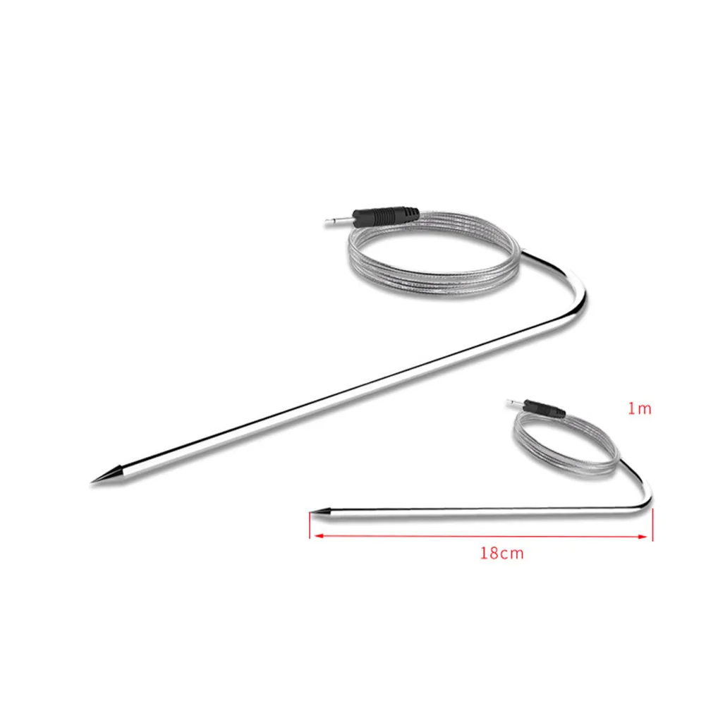 Multifunctional Wireless Barbecue Thermometer Electronic BBQ Barbecue Food Thermometer Kitchen Timer 6.5*3*12 Cm
Multifunctional Wireless Barbecue Thermometer Electronic BBQ Barbecue Food Thermometer Kitchen Timer 6.5*3*12 Cm