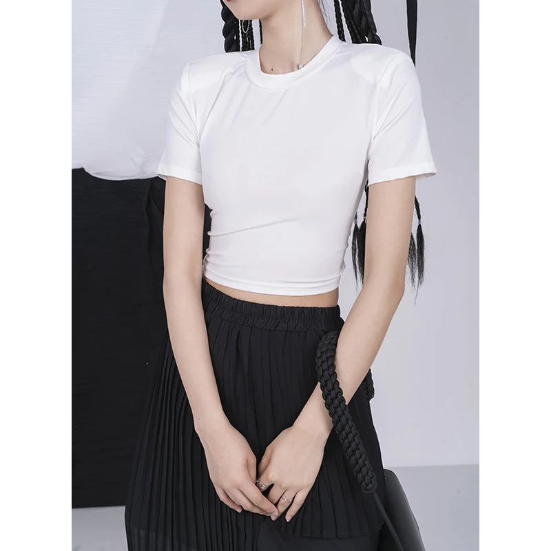 Harajuku T Shirt Women Short Sleeve Tops Summer Y2k Casual Elegant Pullover Slim Pullovers Streetwear Bodycon O-Neck Fashion
Harajuku T Shirt Women Short Sleeve Tops Summer Y2k Casual Elegant Pullover Slim Pullovers Streetwear Bodycon O-Neck Fashion