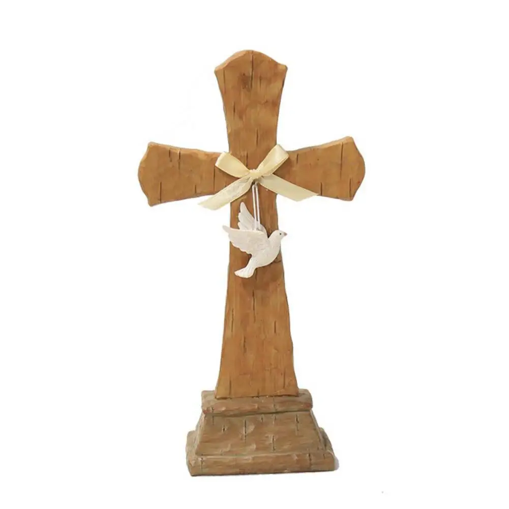

Крестик с подставкой, крестики для стола для домашнего декора, рождественское христианское украшение для дома, долговечный полимерный мате...