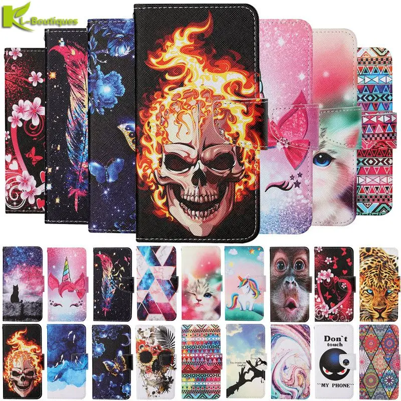 Кожаный чехол-книжка для OPPO A53 A15 A52 A72 A73 A31 A8 A7 A5 A9 2020 A3S A5S A12 | Мобильные телефоны и