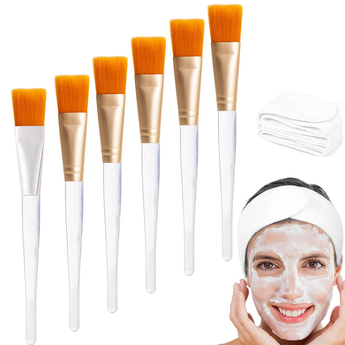 6/12Pcs Makeup Brush Facial Mask Brush Mud Mixing Brush Facial Cosmetic Beauty Skin Care Tools
6/12Pcs Makeup Brush Facial Mask Brush Mud Mixing Brush Facial Cosmetic Beauty Skin Care Tools