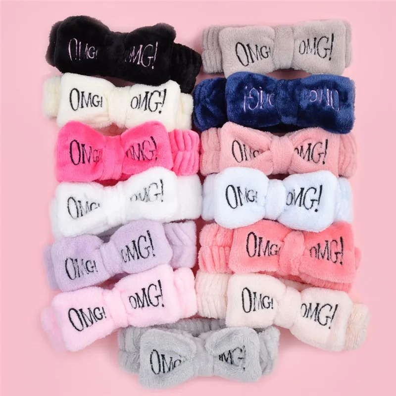 OMG Coral Fleece Headbands | OMG Letter, Soft Bow Headband, Women and Girls Wash Headband, Turban Holder, Hair Accessories New
OMG Coral Fleece Headbands | OMG Letter, Soft Bow Headband, Women and Girls Wash Headband, Turban Holder, Hair Accessories New