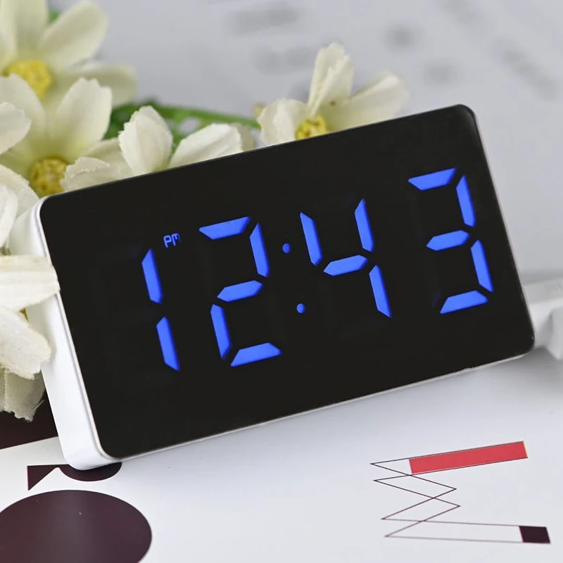 Alarm Clock LED Modern Plastic Portable Multifunction Table Desktop Clocks Office Decoration Weather Calendar Time Temperature
Alarm Clock LED Modern Plastic Portable Multifunction Table Desktop Clocks Office Decoration Weather Calendar Time Temperature