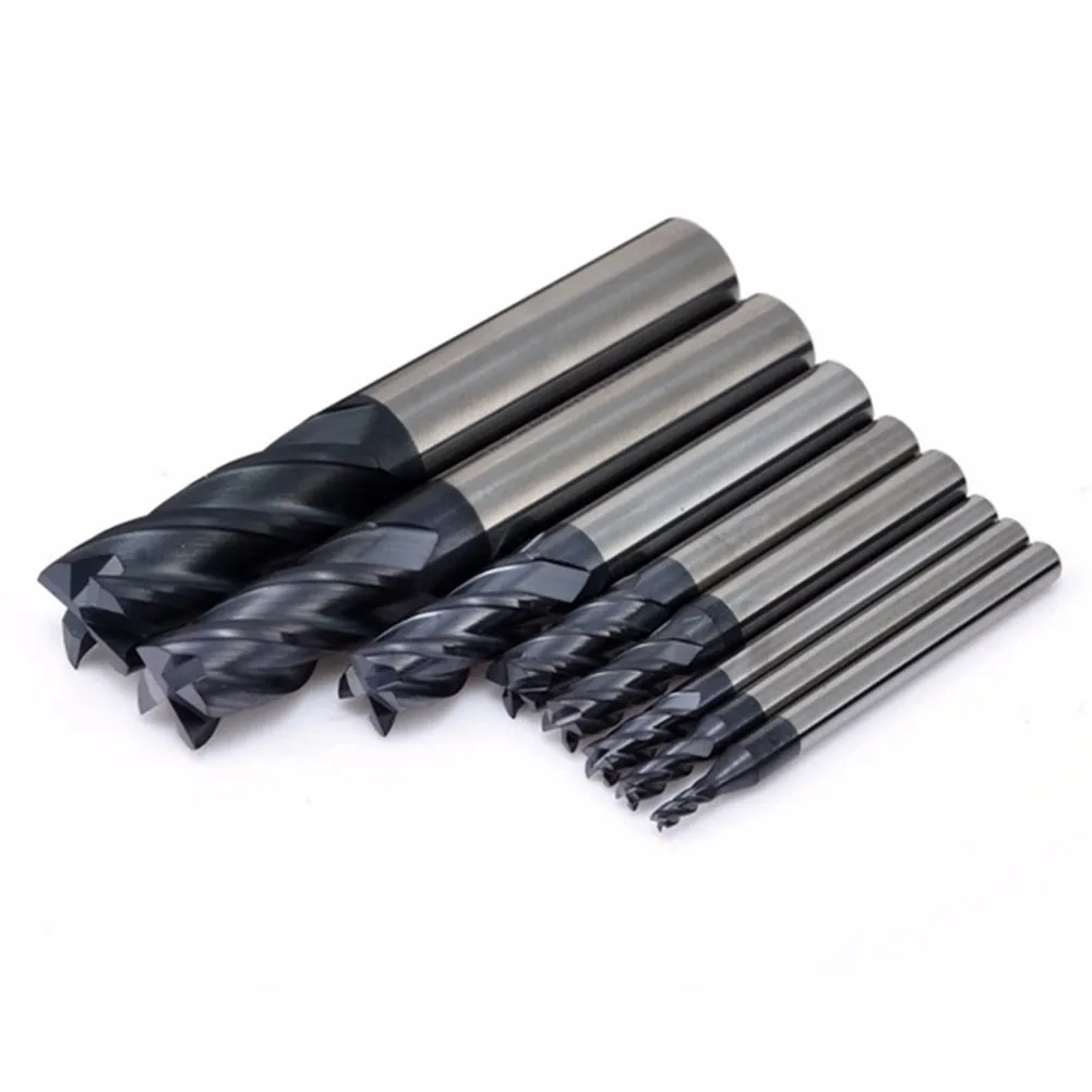 8pcs 4Flutes Tungsten Carbide End Mill Set Milling Cutter Tool 2mm-12mm 45 Degree Be Aluminum Milling Tool Key Seater Router Bit
8pcs 4Flutes Tungsten Carbide End Mill Set Milling Cutter Tool 2mm-12mm 45 Degree Be Aluminum Milling Tool Key Seater Router Bit