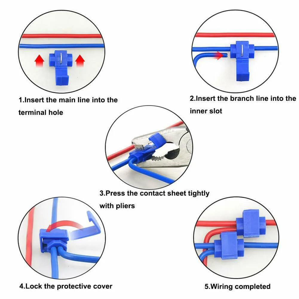 30Pcs PVC Terminal Connectors Red/Blue/Yellow Quick Splice Electrical Cable Wire Terminals Electrical Wire Cable Connectors
30Pcs PVC Terminal Connectors Red/Blue/Yellow Quick Splice Electrical Cable Wire Terminals Electrical Wire Cable Connectors