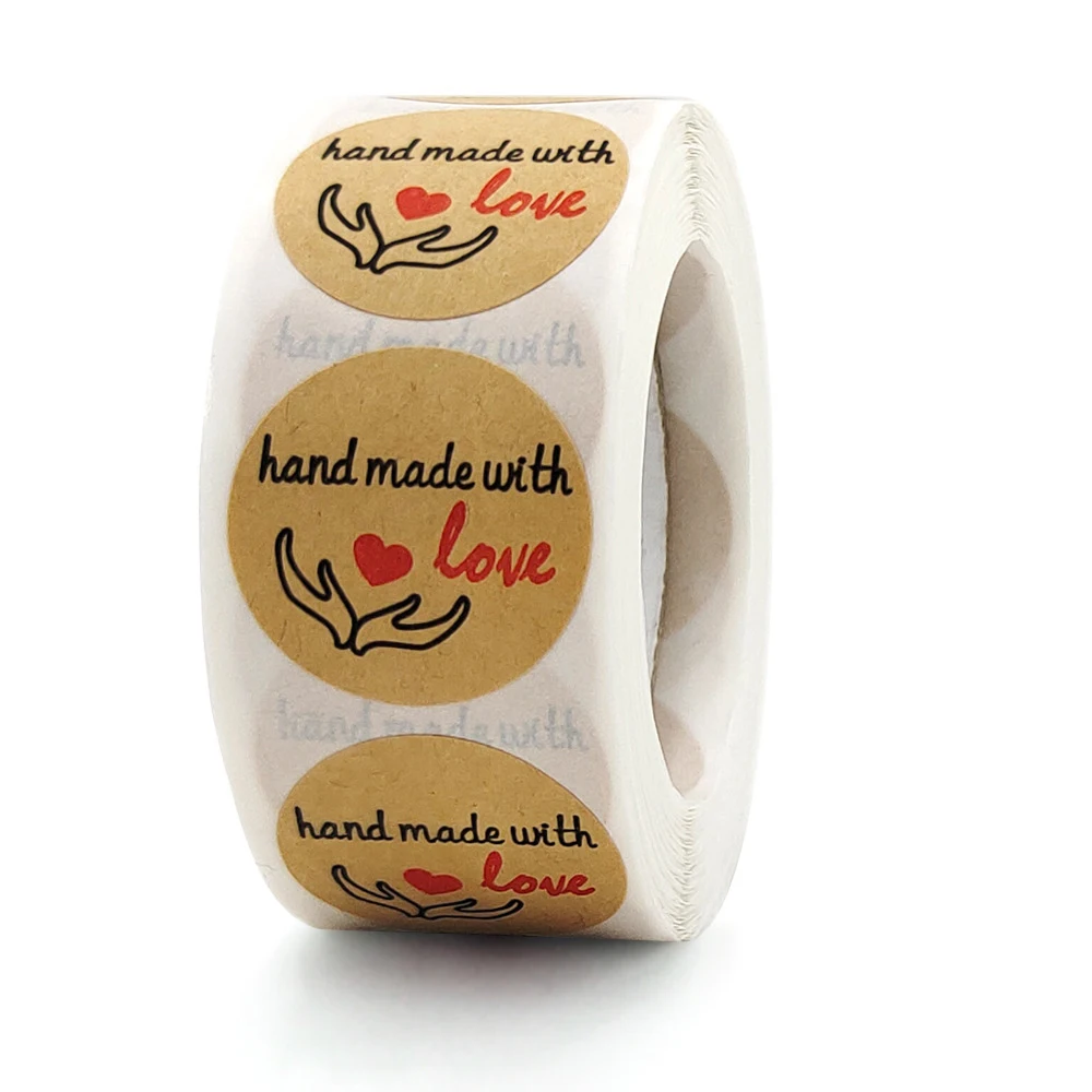 25mm Handmade With Love Stickers Holding A Love Heart In Hand Kraft Paper Stickers Bag Sealing Labels Gift Box Packing Decor
25mm Handmade With Love Stickers Holding A Love Heart In Hand Kraft Paper Stickers Bag Sealing Labels Gift Box Packing Decor