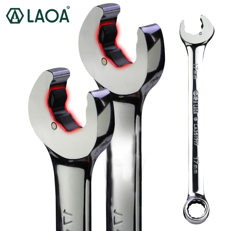 LAOA 1PCS Special Opening CR-V Ratchet Wrench Spanner Bicycle Motorcycle Car Repair Tools made in Taiwan
LAOA 1PCS Special Opening CR-V Ratchet Wrench Spanner Bicycle Motorcycle Car Repair Tools made in Taiwan