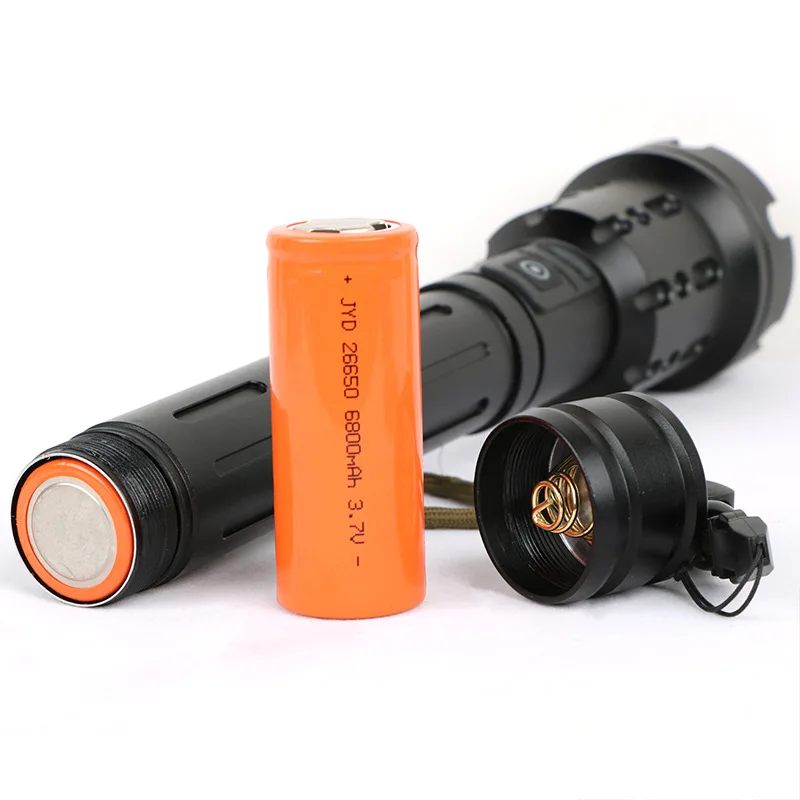 XHP90 3Modes Focus Adjustable USB Charging LED Flashlight With Power Indicator Outdoor Waterproof Long Shooting Torch Spotlight
XHP90 3Modes Focus Adjustable USB Charging LED Flashlight With Power Indicator Outdoor Waterproof Long Shooting Torch Spotlight