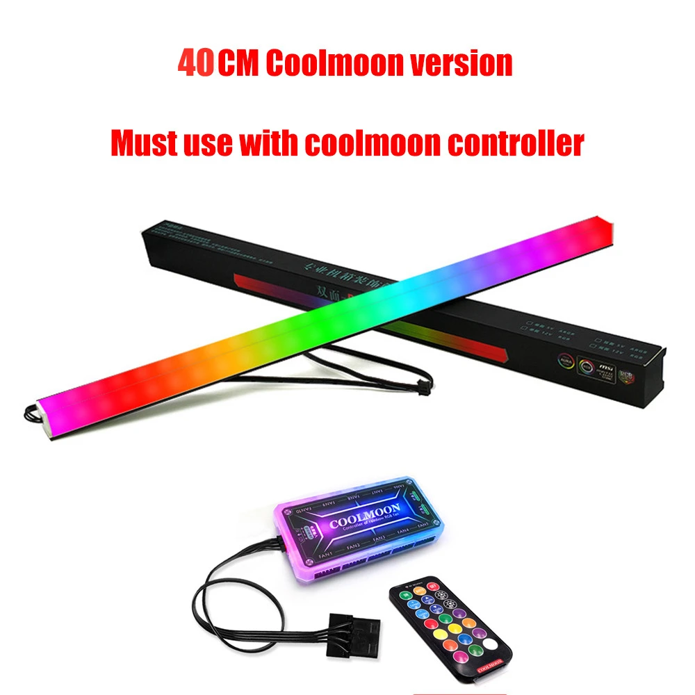 Freezemod RGB LED Strip ARGB Soft Light Cable 5V3Pin AURA PC MOD Chassis Magnetic Lamp 25/35/40CM Decoration Coolmoon
Freezemod RGB LED Strip ARGB Soft Light Cable 5V3Pin AURA PC MOD Chassis Magnetic Lamp 25/35/40CM Decoration Coolmoon