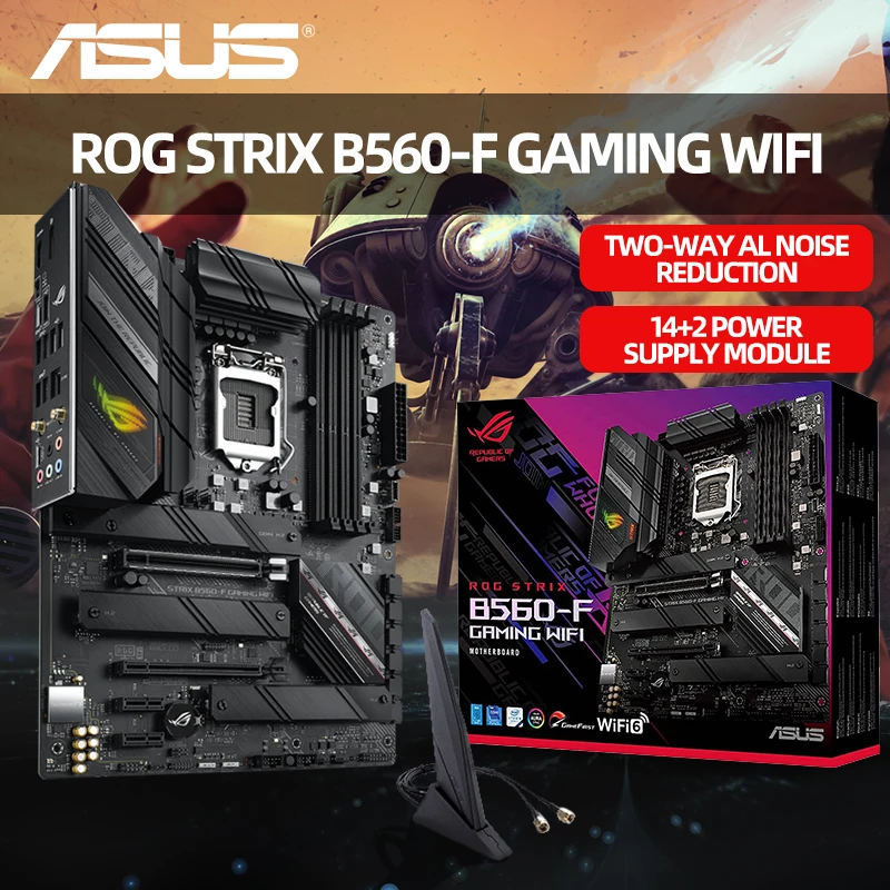 ASUS New ROG STRIX B560-F игровой телефон DDR4 Intel B560 5000 +(OC) 128G поддержка процессора Intel CPU аксессуары RAM
ASUS New ROG STRIX B560-F игровой телефон DDR4 Intel B560 5000 +(OC) 128G поддержка процессора Intel CPU аксессуары RAM