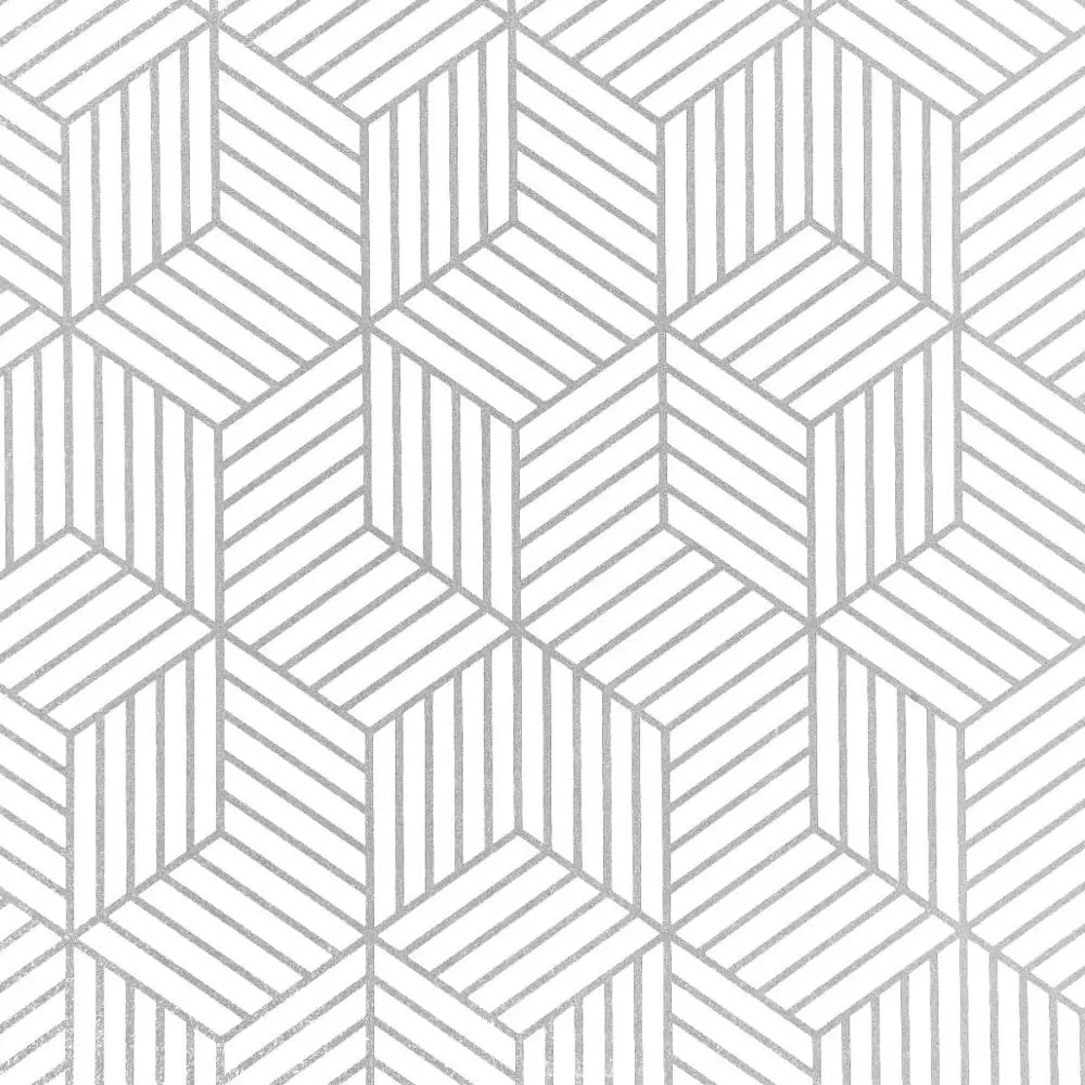 Geometric Hexagon Silver Peel and Stick Wallpaper Removable Self Adhesive Wallpaper Vinyl Film Shelf Paper & Drawer Line
Geometric Hexagon Silver Peel and Stick Wallpaper Removable Self Adhesive Wallpaper Vinyl Film Shelf Paper & Drawer Line
