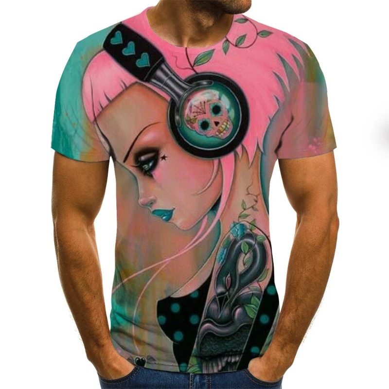 2021 Summer New 3D Printing Fun Music T-shirt Men's Fashion Leisure T-shirt Funny T-shirt Best XXS-6XL
2021 Summer New 3D Printing Fun Music T-shirt Men's Fashion Leisure T-shirt Funny T-shirt Best XXS-6XL