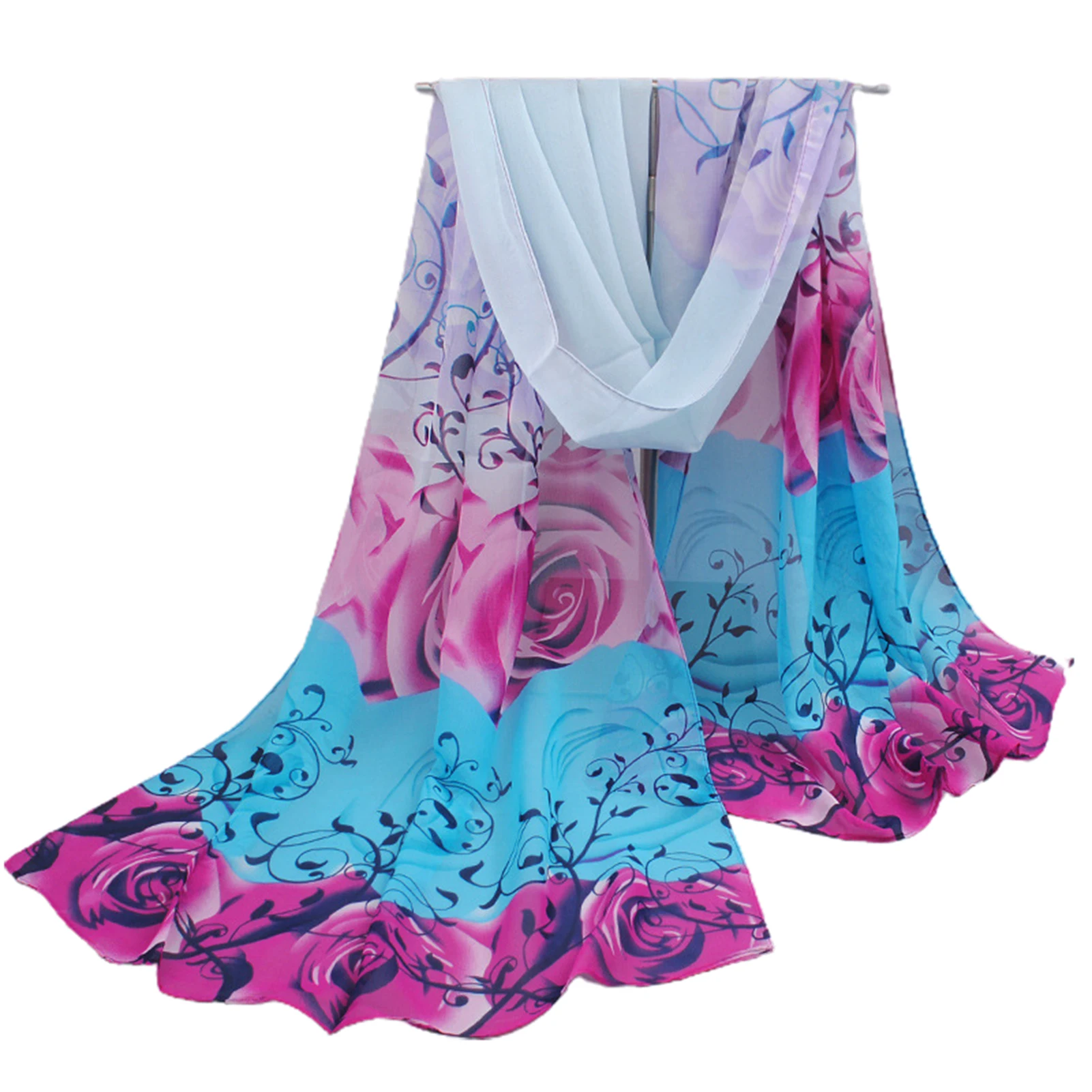 Classic Rose Print Femme Hijab Bandana Scarf Thin Summer Women Long Tassel Floural Print Scarf Shawl Chiffon Scarves Female 2021
Classic Rose Print Femme Hijab Bandana Scarf Thin Summer Women Long Tassel Floural Print Scarf Shawl Chiffon Scarves Female 2021