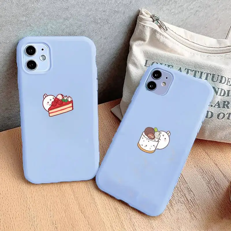 Kawaii Molang Phone Case Liquid Silicone for iPhone 11 Pro Max XR XS X Soft Candy Cover for iPhone 6 6S 7 8 Plus Cases
Kawaii Molang Phone Case Liquid Silicone for iPhone 11 Pro Max XR XS X Soft Candy Cover for iPhone 6 6S 7 8 Plus Cases