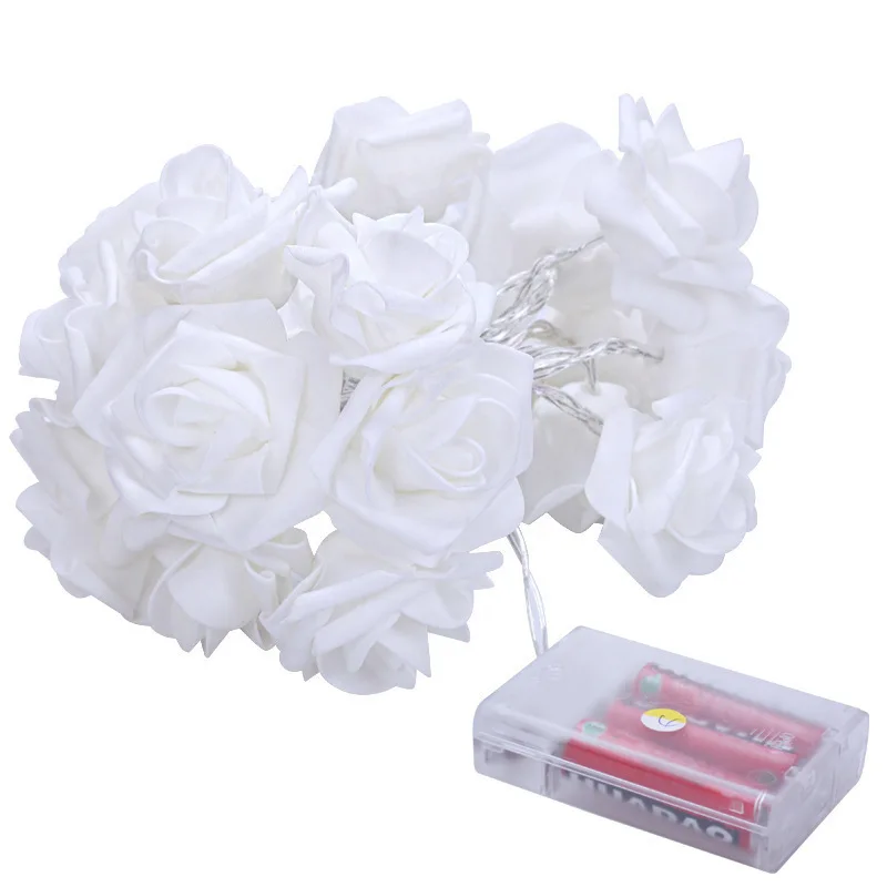 Led rose lights string rose lights simulation Festival battery box USB gift box decorative lights
Led rose lights string rose lights simulation Festival battery box USB gift box decorative lights