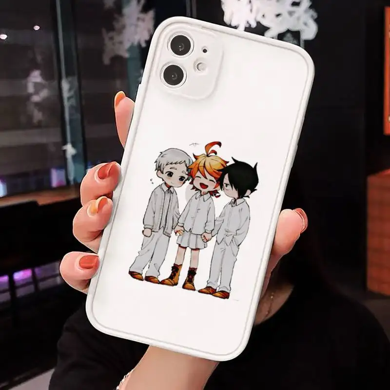 The Promised Neverland Phone Case Matte Transparent for iPhone 7 8 11 12 s mini pro X XS XR MAX Plus cover funda
The Promised Neverland Phone Case Matte Transparent for iPhone 7 8 11 12 s mini pro X XS XR MAX Plus cover funda