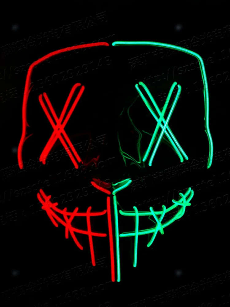 Two color face mask for Halloween mask for face fashion halloween decorations party decoration halloween decoration neon
Two color face mask for Halloween mask for face fashion halloween decorations party decoration halloween decoration neon