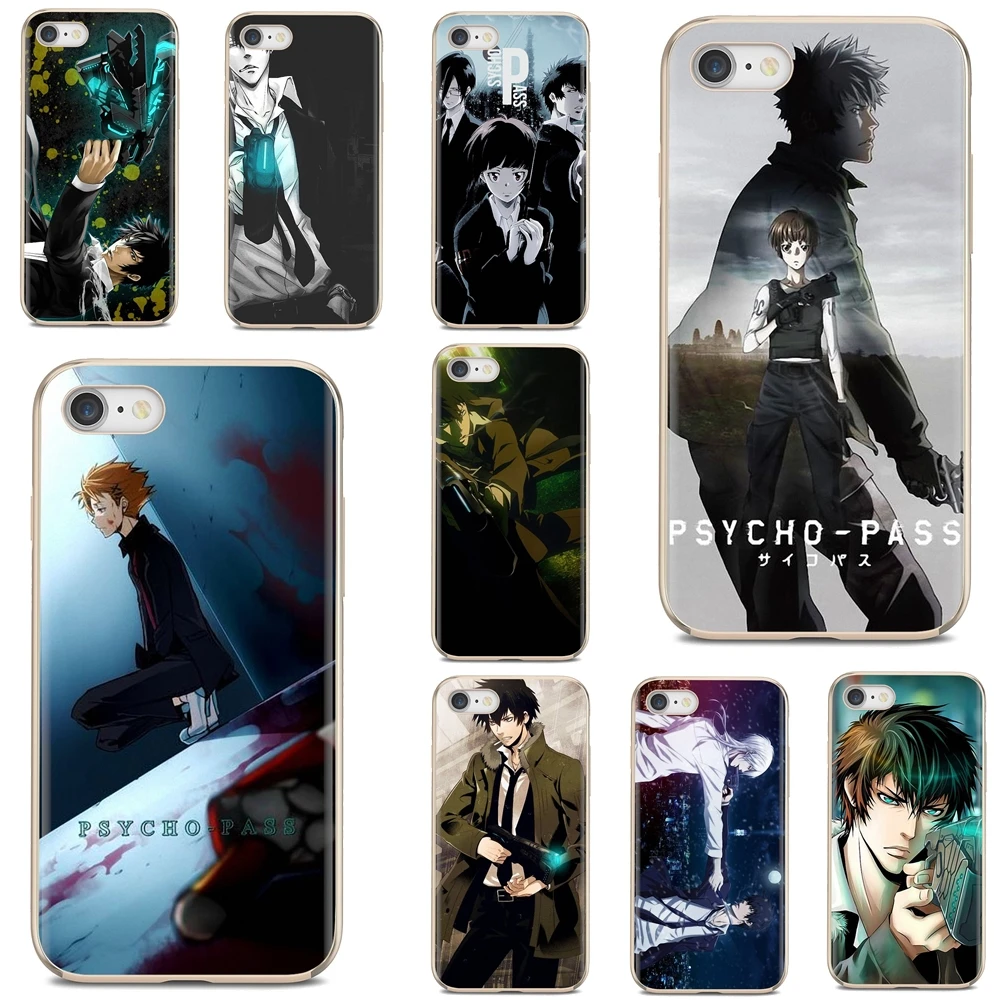 

Silicone Cover Bag For iPhone iPod Touch 11 12 Pro 4 4S 5 5S SE 5C 6 6S 7 8 X XR XS Plus Max 2020 psycho pass Japanese animation