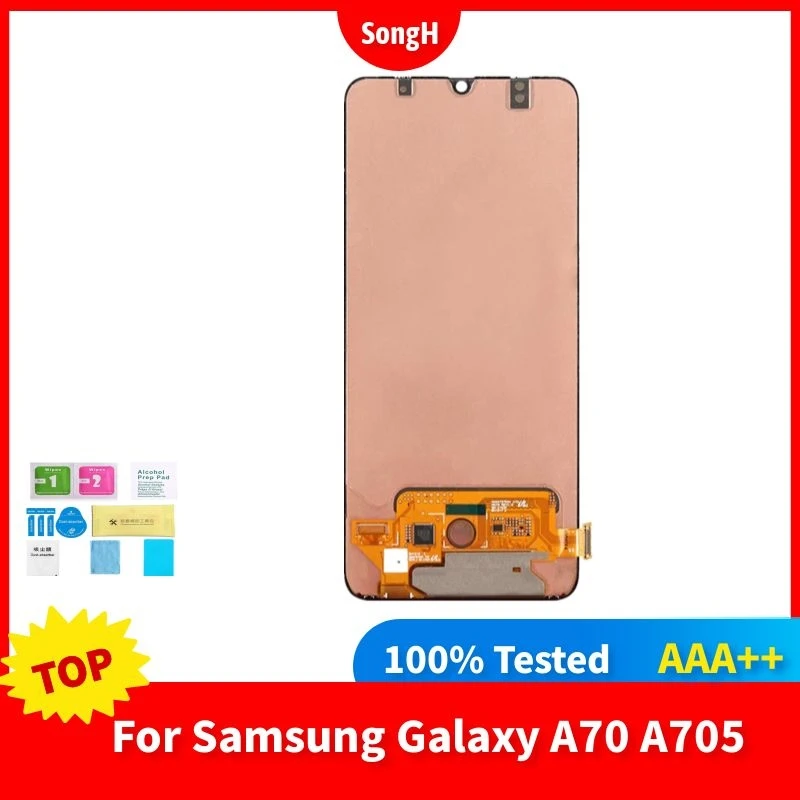 100% Tested 6.7" LCD Display For Samsung Galaxy A70 LCD A705 A705F SM-A705MN Display Touch Screen Digitizer Assembly
100% Tested 6.7" LCD Display For Samsung Galaxy A70 LCD A705 A705F SM-A705MN Display Touch Screen Digitizer Assembly