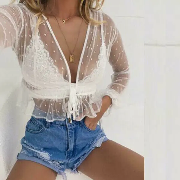 Fashion Sexy Women Lady Cover Up Summer Lace Bikini Swimwear Beach Dress Bathing
Fashion Sexy Women Lady Cover Up Summer Lace Bikini Swimwear Beach Dress Bathing