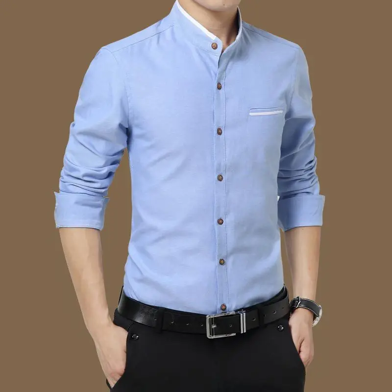 new spring and autumn men's long-sleeved shirts men's slim men's casual business clothes fashion men's fashion business shirt
new spring and autumn men's long-sleeved shirts men's slim men's casual business clothes fashion men's fashion business shirt