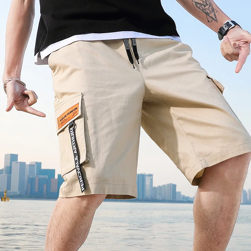 Pure Cotton Mens Cargo Shorts Summer 2021 Male Casual Shorts Boys Pocket Fashion Streetwear Pants Sports Long Bermuda Z032
Pure Cotton Mens Cargo Shorts Summer 2021 Male Casual Shorts Boys Pocket Fashion Streetwear Pants Sports Long Bermuda Z032