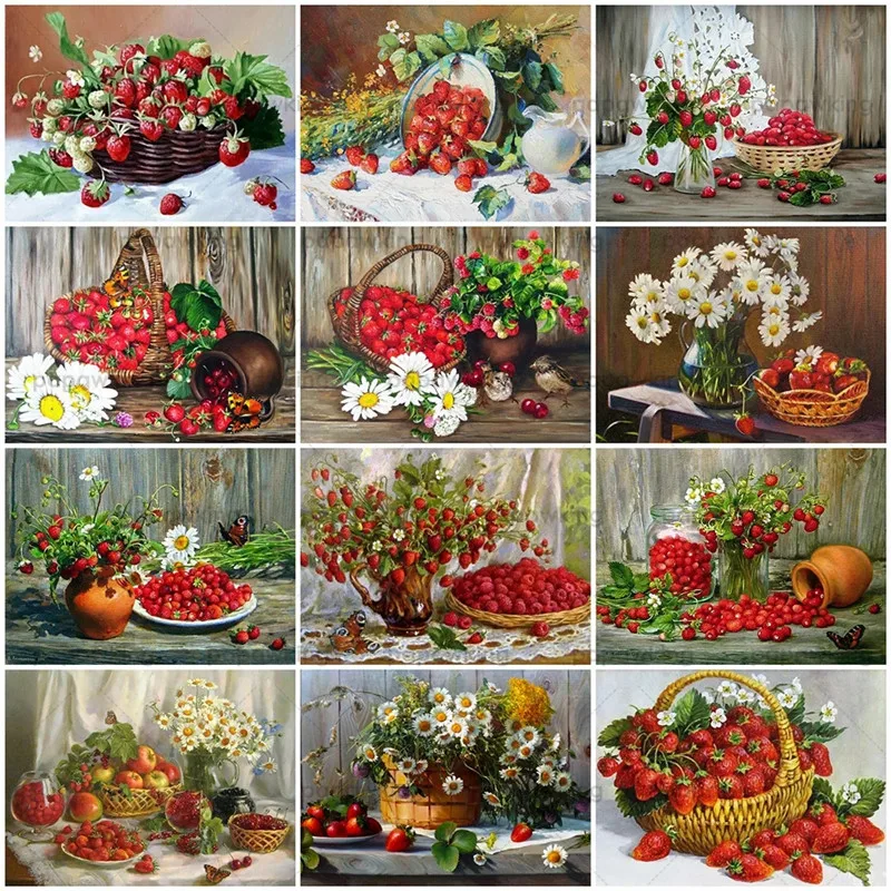 Diy Diamond Painting Strawberry Full Square Round Fruit Kit 5D Diy Diamond Embroidery Mosaic Daisy The Wall Decorations Home
Diy Diamond Painting Strawberry Full Square Round Fruit Kit 5D Diy Diamond Embroidery Mosaic Daisy The Wall Decorations Home