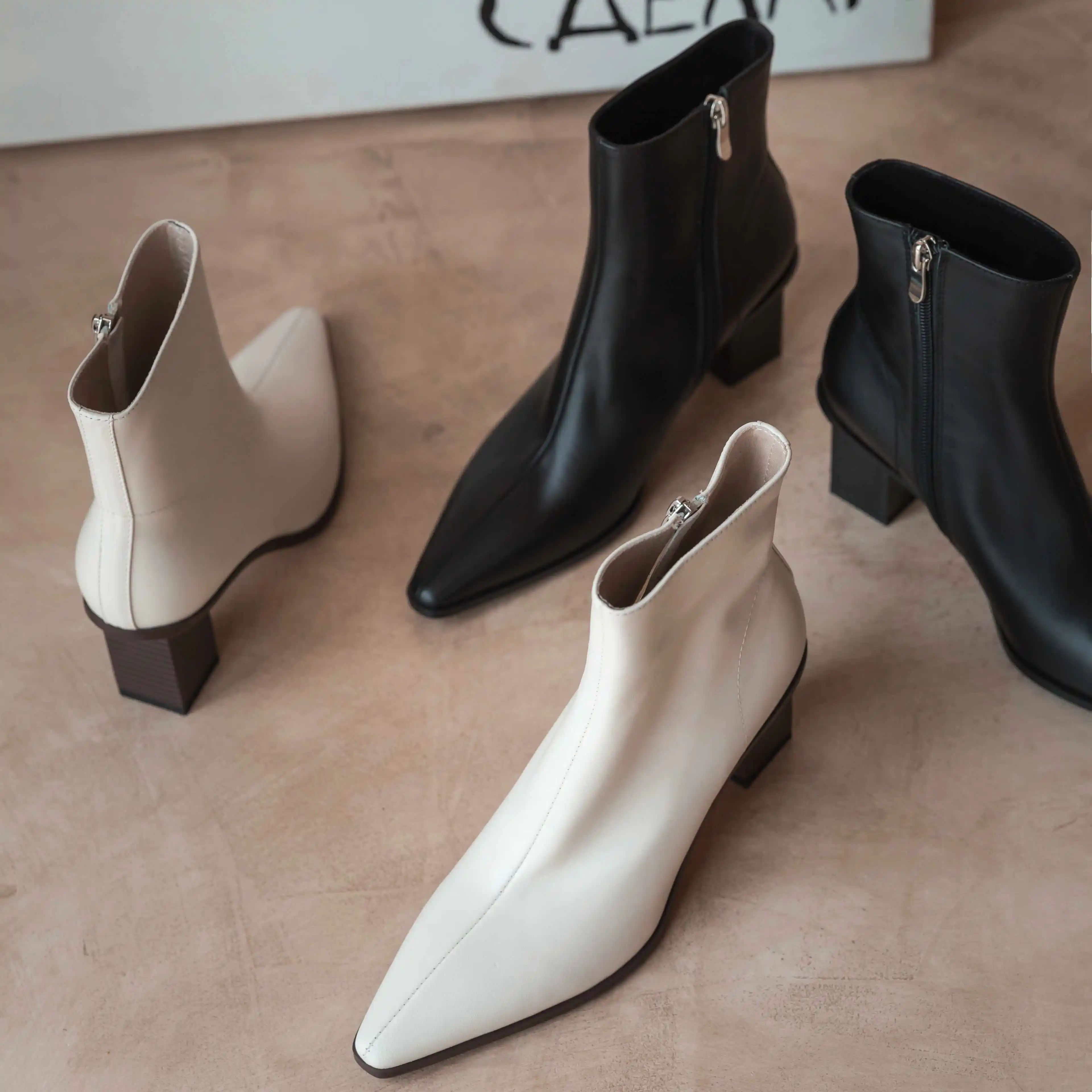 Lenkisen fashion boots real cow leather all-match thick high heel small square toe zipper big size elegant lady ankle boots L39
Lenkisen fashion boots real cow leather all-match thick high heel small square toe zipper big size elegant lady ankle boots L39