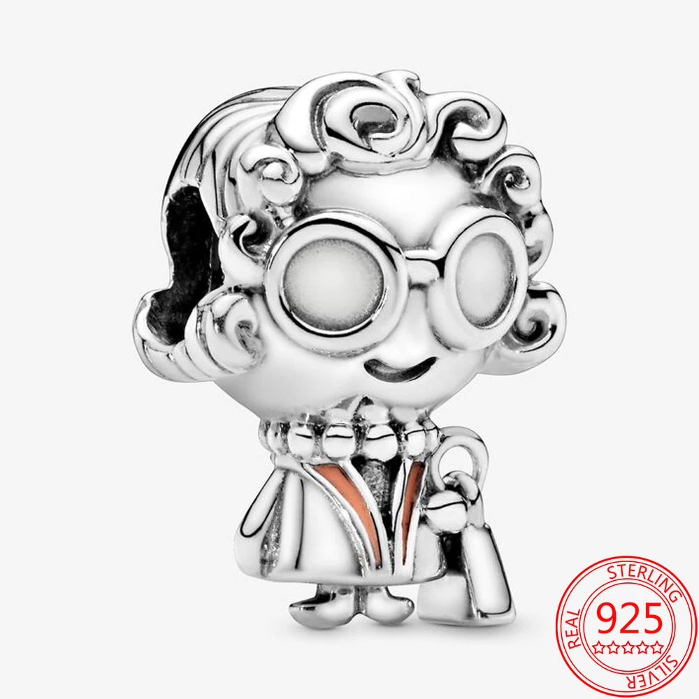 Authentic 925 Sterling Silver Pink Enamel Curly Hair Granny Charm Fit Brand Bracelet DIY Pendant Making
Authentic 925 Sterling Silver Pink Enamel Curly Hair Granny Charm Fit Brand Bracelet DIY Pendant Making