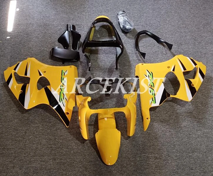 Новый комплект обтекателей для мотоцикла ABS, подходит для Kawasaki Ninja ZX-6R ZX6R 636 2000 2001 2002 00 01 02, кузов желтого цвета
Новый комплект обтекателей для мотоцикла ABS, подходит для Kawasaki Ninja ZX-6R ZX6R 636 2000 2001 2002 00 01 02, кузов желтого цвета