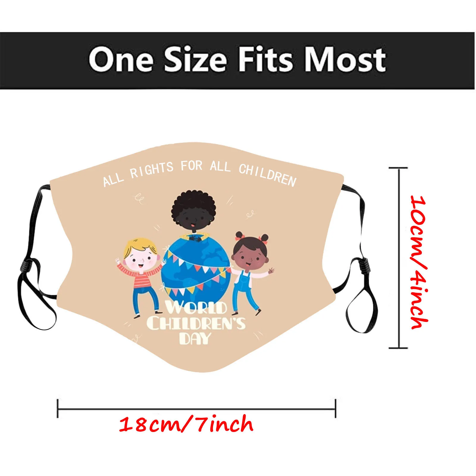 Unisex Kids Masks World Children's Day-themed Masks For Children Teenagers With Filters Adjustable Earloop Mouth Mask Masque
Unisex Kids Masks World Children's Day-themed Masks For Children Teenagers With Filters Adjustable Earloop Mouth Mask Masque