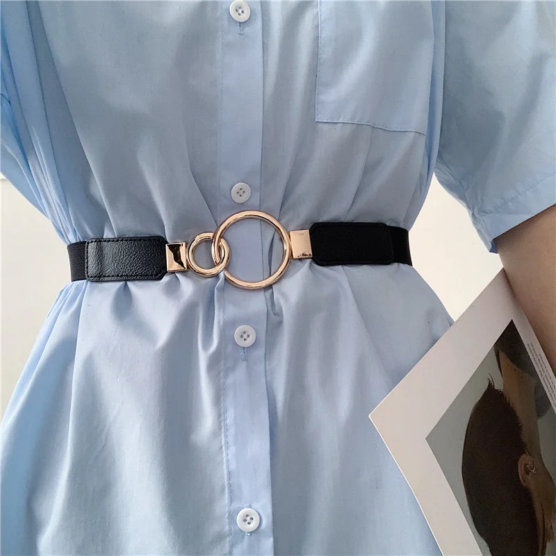 Belt Women's Fashionable All-Matching Korean Ins Style Dress Coat Elastic Band Girdle Decoration
Belt Women's Fashionable All-Matching Korean Ins Style Dress Coat Elastic Band Girdle Decoration