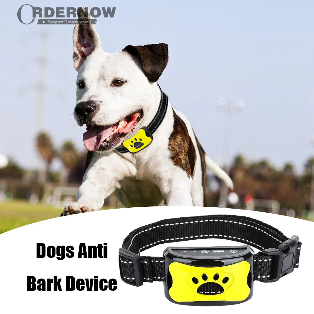 Dog Bark Stopper Collar Repeller Anti Barking Rechargeable Puppy Stop Bark Control Training Device Pet Products
Dog Bark Stopper Collar Repeller Anti Barking Rechargeable Puppy Stop Bark Control Training Device Pet Products
