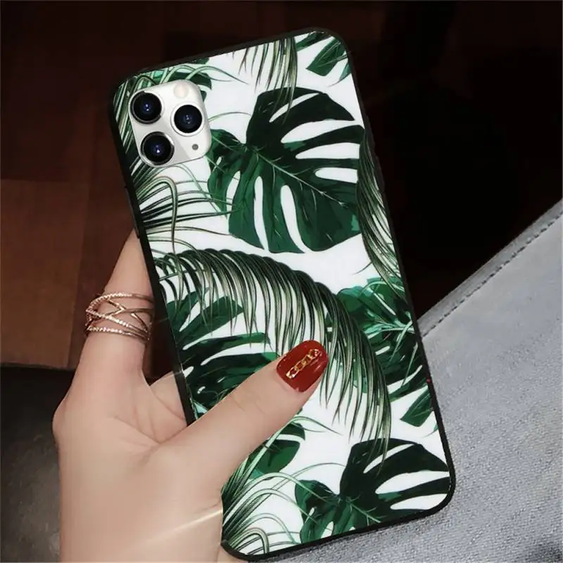 Floral Botanic Banana leaves Phone Case for iPhone 11 12 pro XS MAX 8 7 6 6S Plus X 5S SE 2020 XR
Floral Botanic Banana leaves Phone Case for iPhone 11 12 pro XS MAX 8 7 6 6S Plus X 5S SE 2020 XR