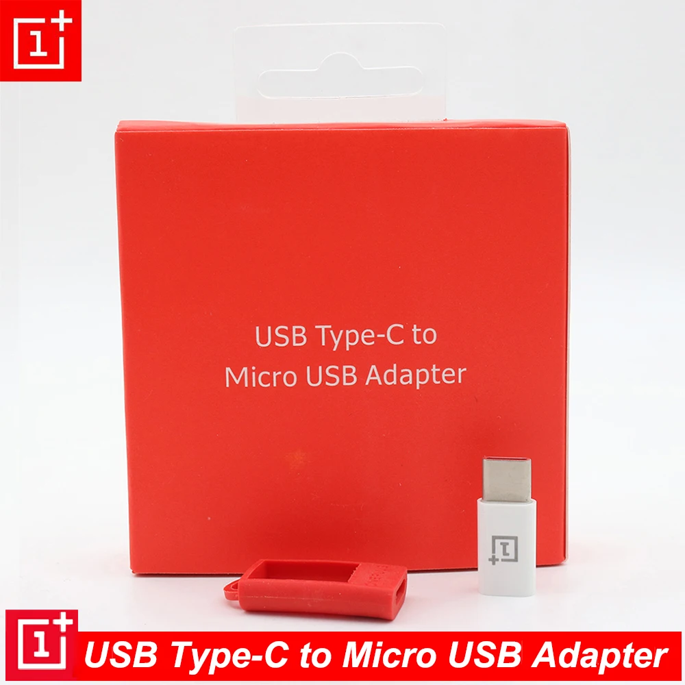 Переходник для зарядного кабеля ONEPLUS оригинальный переносной адаптер микро-usb