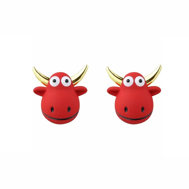 New Arrival Cute Cow Crystal Stud Earrings for Woman 2021 New Fashion Exquisite Jewelry Party Girl's Unusual Earrings
New Arrival Cute Cow Crystal Stud Earrings for Woman 2021 New Fashion Exquisite Jewelry Party Girl's Unusual Earrings