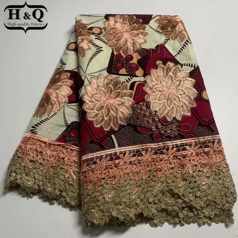 H&Q nigerian guipure lace african batik 100% cotton fabric high quality embroidered french mesh laces water soluble fabrics H122
H&Q nigerian guipure lace african batik 100% cotton fabric high quality embroidered french mesh laces water soluble fabrics H122
