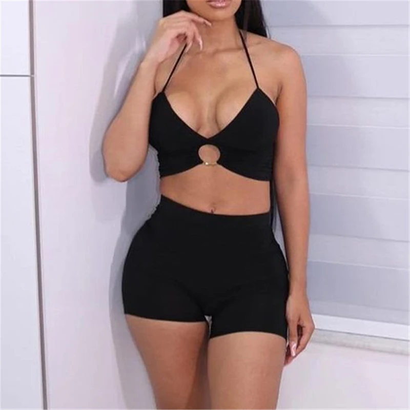 Camisole Bikini Set Woman 2 Pieces 2022 Summer Beachwear Metal Ring Slim Elastic Swimsuits
Camisole Bikini Set Woman 2 Pieces 2022 Summer Beachwear Metal Ring Slim Elastic Swimsuits