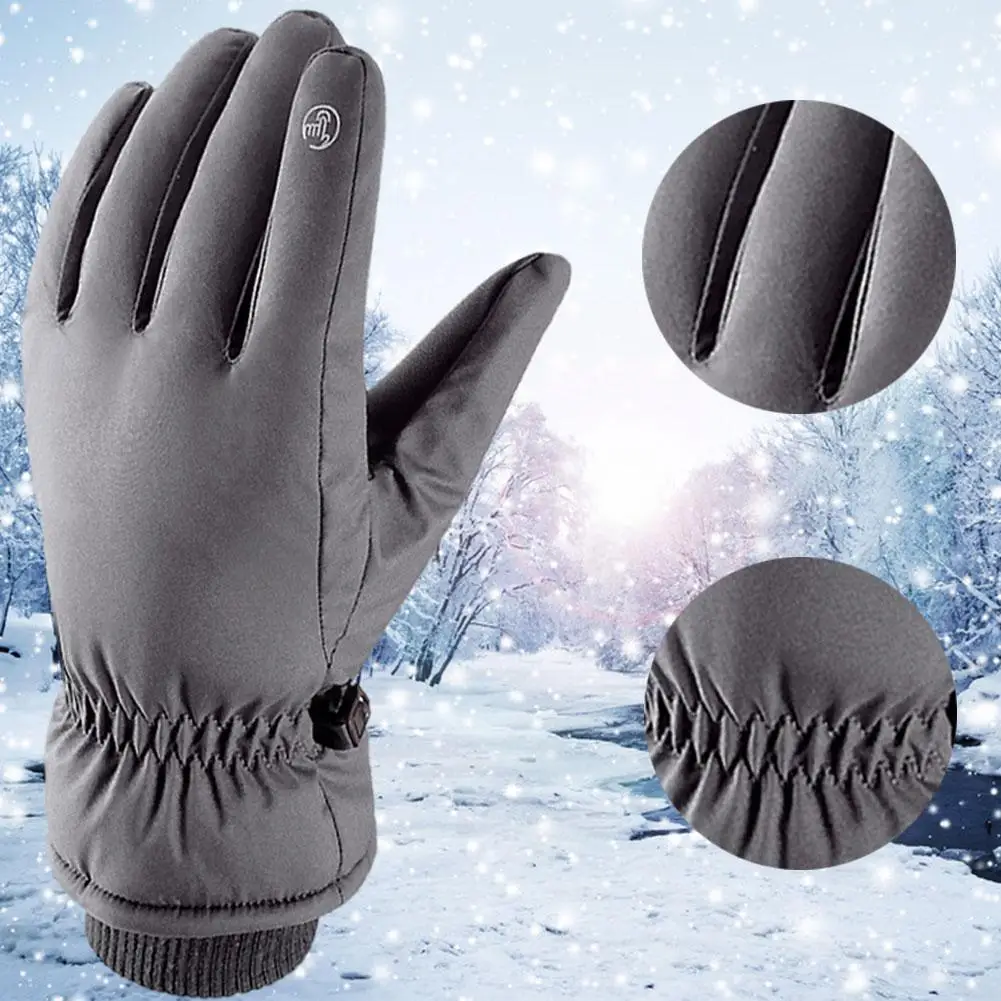 Теплые лыжные перчатки для мужчин и женщин, Зимние флисовые водонепроницаемые теплые детские перчатки для сноуборда, экранные перчатки для... 
Теплые лыжные перчатки для мужчин и женщин, Зимние флисовые водонепроницаемые теплые детские перчатки для сноуборда, экранные перчатки для...