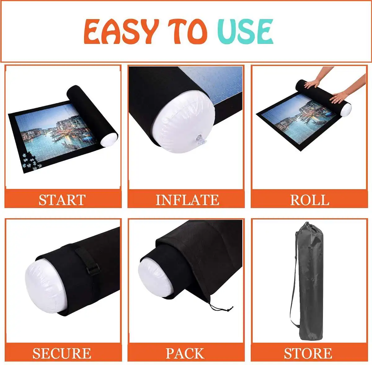 Puzzles Mat Jigsaw Roll Felt Mat Play mat Puzzles Blanket For Up to 1500/2000/3000 Pieces Puzzle Portable Travel Storage bag
Puzzles Mat Jigsaw Roll Felt Mat Play mat Puzzles Blanket For Up to 1500/2000/3000 Pieces Puzzle Portable Travel Storage bag
