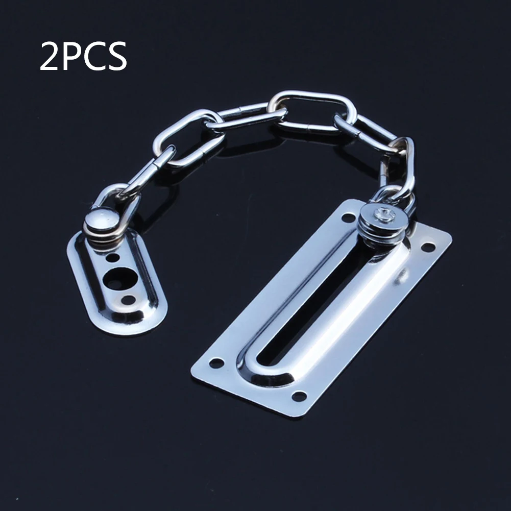 Silver Chain Guard Slide Bolt Door Hardware Anti-theft Front Safety Catch Home Security Door Durable Useful
Silver Chain Guard Slide Bolt Door Hardware Anti-theft Front Safety Catch Home Security Door Durable Useful