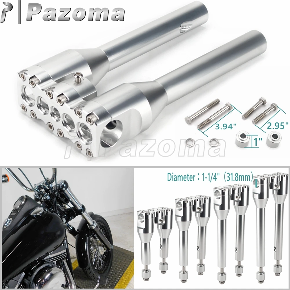 Universal 1-1/4" Handlebar Risers One-Piece Column Straight Riser Modular Bar Riser for Harley Dyna Streetbob Softail Sportster
Universal 1-1/4" Handlebar Risers One-Piece Column Straight Riser Modular Bar Riser for Harley Dyna Streetbob Softail Sportster