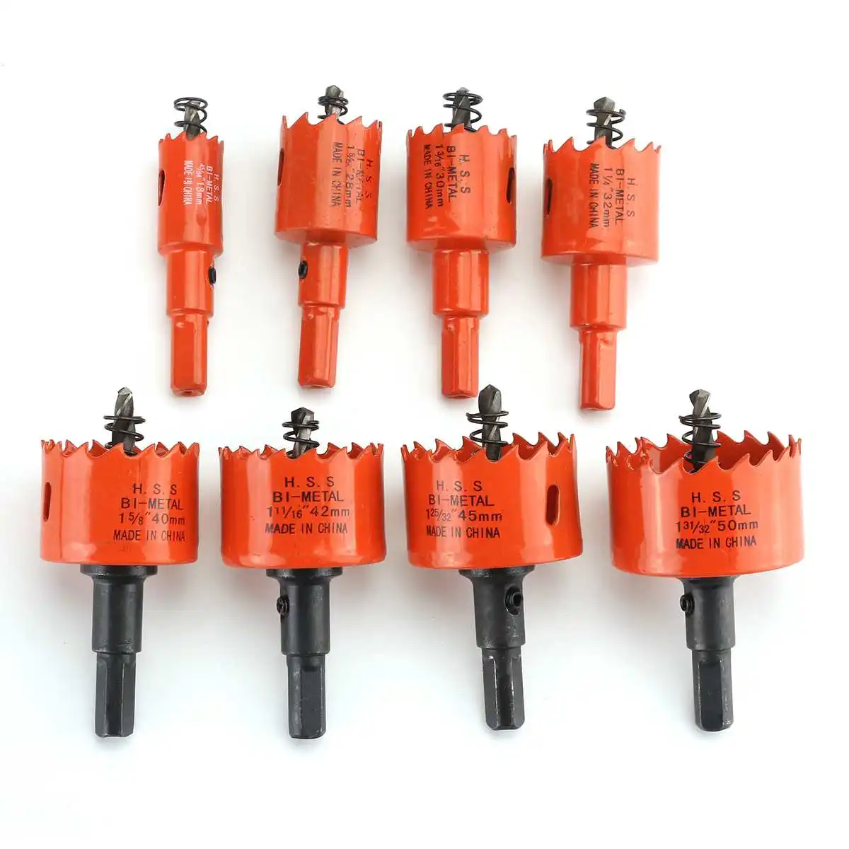 16-200mm HSS Bi-Metal Wood Hole Saw Cutter Tooth Cutter Drill Bit for Woodworking DIY Wood Cutter Drill Bit Set PVC Plastic
16-200mm HSS Bi-Metal Wood Hole Saw Cutter Tooth Cutter Drill Bit for Woodworking DIY Wood Cutter Drill Bit Set PVC Plastic