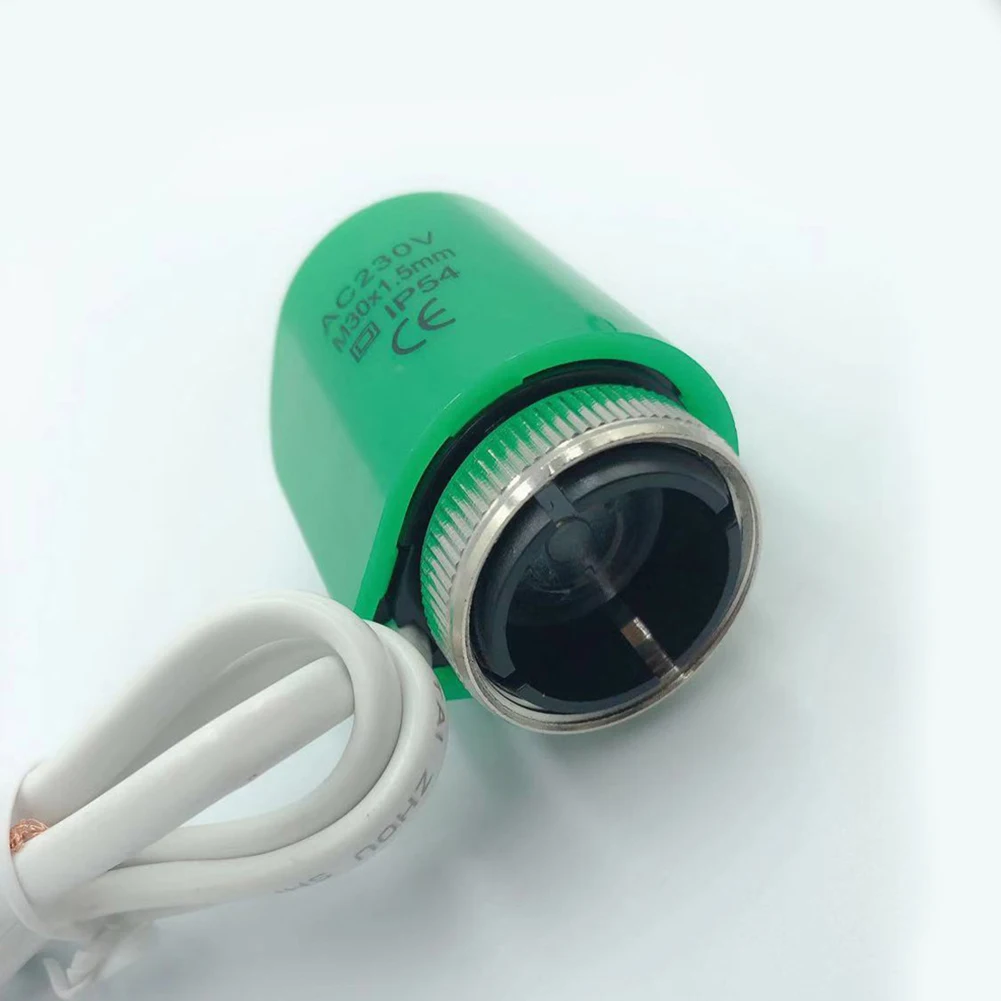 Электрический термопривод, 230 В, 2 Вт, радиатор термостата, нормально открытый закрытый коллектор, практичный для замены подогрева пола
Электрический термопривод, 230 В, 2 Вт, радиатор термостата, нормально открытый закрытый коллектор, практичный для замены подогрева пола