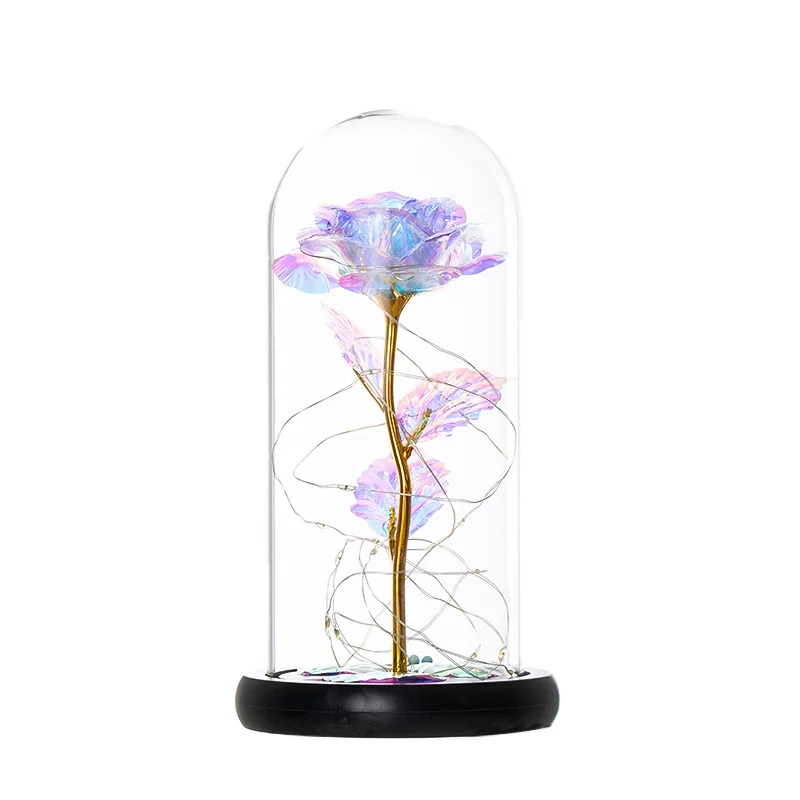 Fresh Flowers Glass Cover Rose Glass Cover Luminous Led Valentine's Day Mother's Day Gift Box Gift Bag
Fresh Flowers Glass Cover Rose Glass Cover Luminous Led Valentine's Day Mother's Day Gift Box Gift Bag