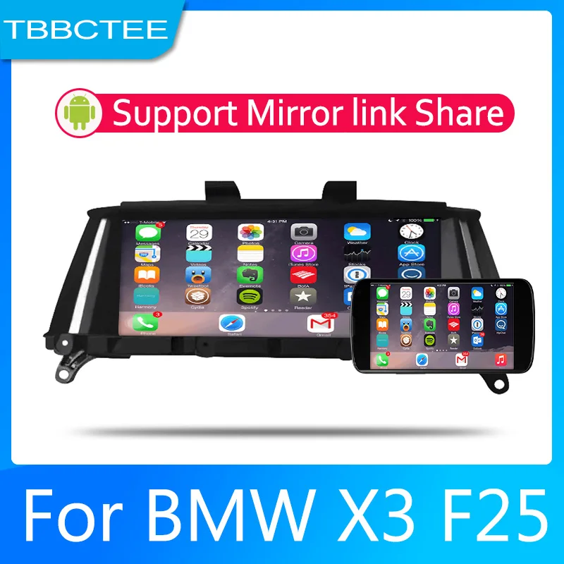 Car Android System 1080P IPS LCD Screen For BMW X3 F25 2011-2013 CIC Car Radio Player GPS Navigation BT WIFI AUX
Car Android System 1080P IPS LCD Screen For BMW X3 F25 2011-2013 CIC Car Radio Player GPS Navigation BT WIFI AUX