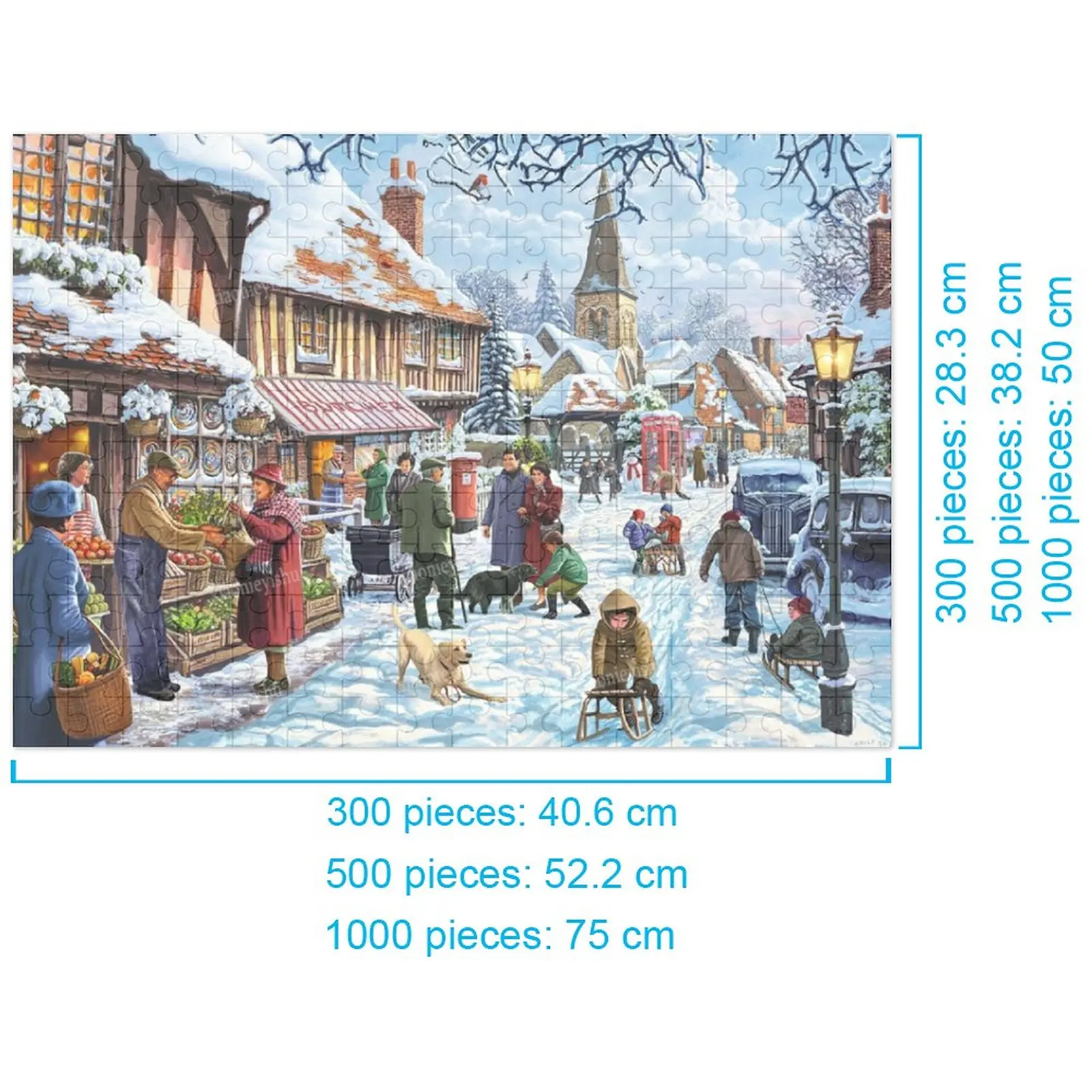 Winter Wooden Puzzle 300 500 1000 Pieces Puzzle Family Game Gift Toy Comics Challenging Wall Decoration
Winter Wooden Puzzle 300 500 1000 Pieces Puzzle Family Game Gift Toy Comics Challenging Wall Decoration