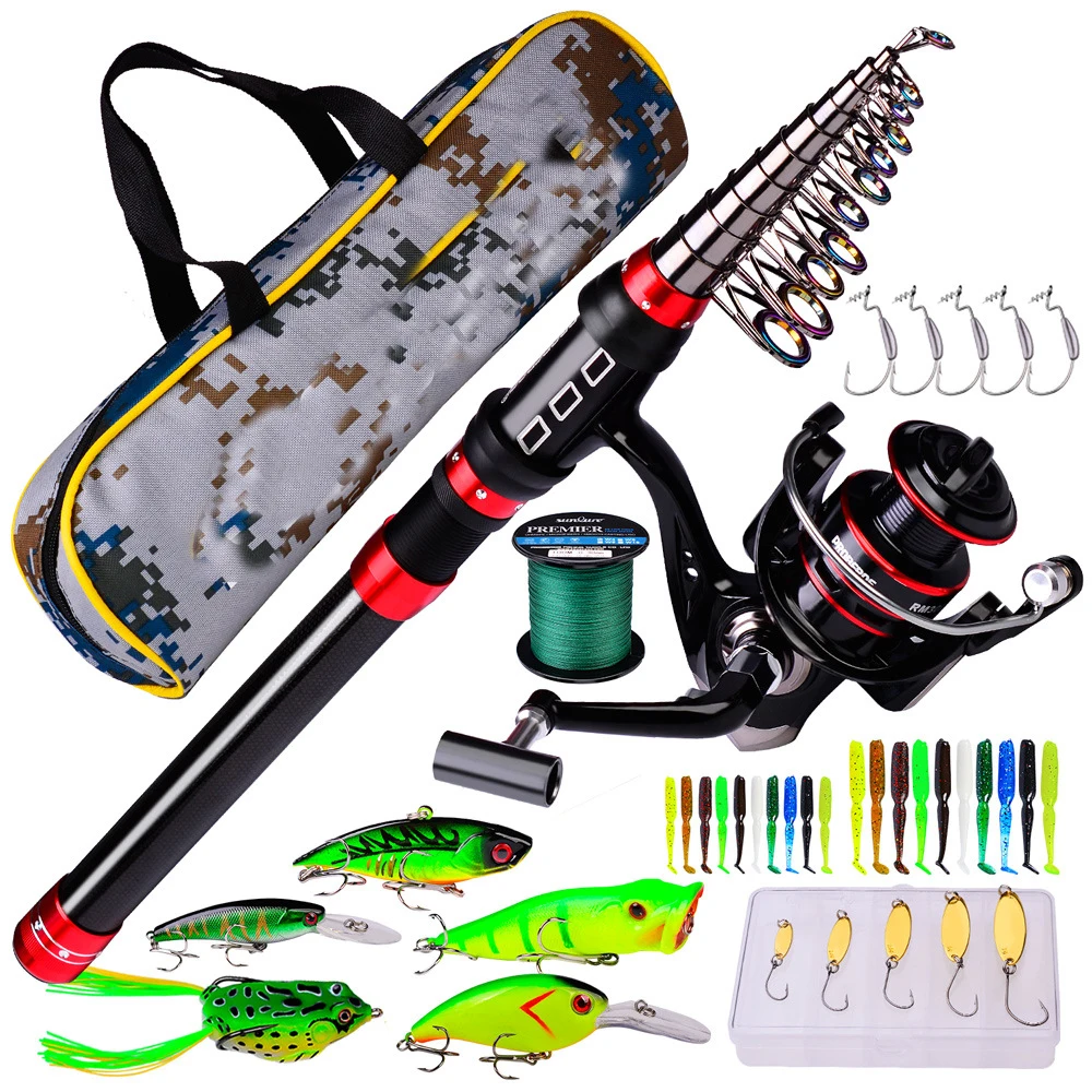 Lure Sea Rod Set Long Throw Rod + Fishing Reel + Fishing Line + Fishing Bag + Bait Combo Set
Lure Sea Rod Set Long Throw Rod + Fishing Reel + Fishing Line + Fishing Bag + Bait Combo Set