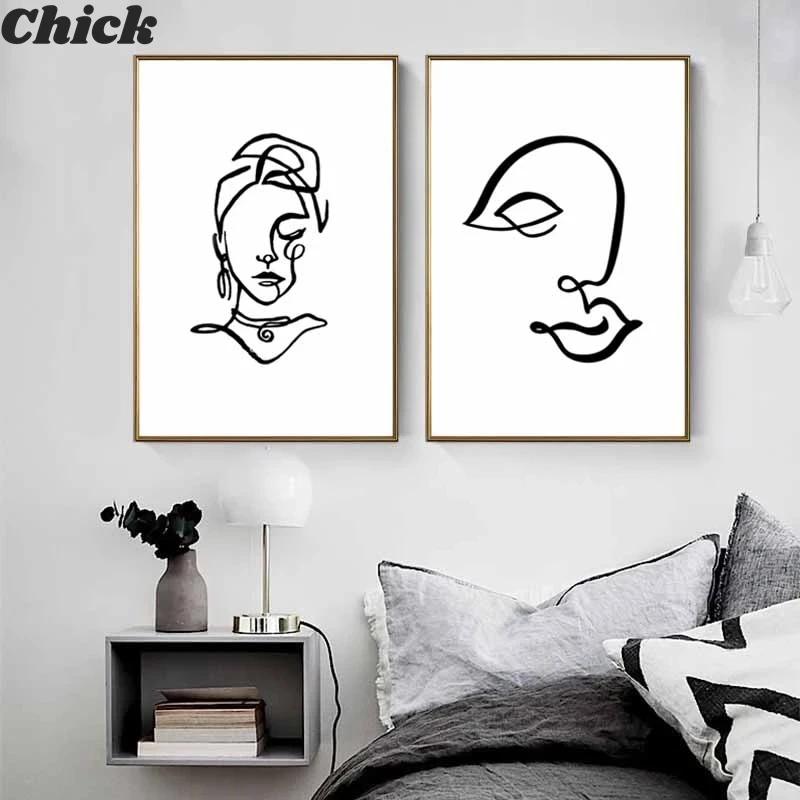 Matisse abstract line wall art poster Nordic minimalism canvas painting character body picture for living room home decoration
Matisse abstract line wall art poster Nordic minimalism canvas painting character body picture for living room home decoration